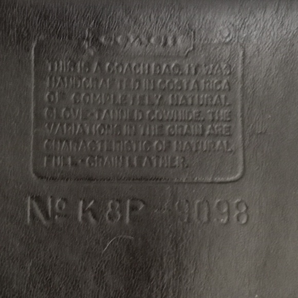 Vintage Coach Tribeca Shoulder Purse Model 9098 - Picture 6 of 7